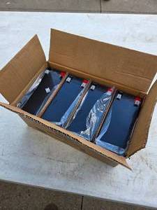 lot 77 image: 4- Universal 12 Volt Batteries UB1290 9AH (UNUSED)