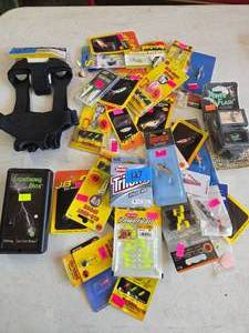 lot 127 image: HT Ice Treads, Lightning Box & Pan Fish LuresTackle (UNUSED)