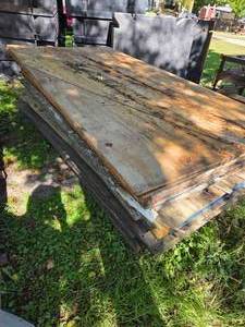 lot 165 image: Green Treated Plywood (USED)
