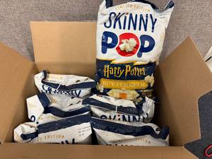 lot 112 image: 6 Bags of Skinny Pop Butter Beer Kettle Corn