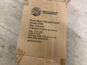lot 15 image: 10 Packs (120 pieces total) Korra Water Element Candy