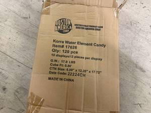 lot 16 image: 10 Packs (120 pieces total) Korra Water Element Candy