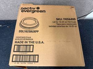 lot 31 image: 1020 Pactiv Evergreen Hot Cup Lids