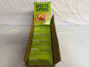 lot 134 image: 6 Back to Nature Multigrain Flatbread Crackers