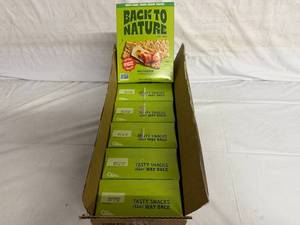 lot 136 image: 6 Back to Nature Multigrain Flatbread Crackers