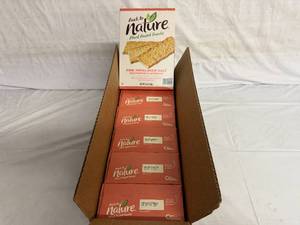 lot 141 image: 6 Back to Nature Pink Himalayan Sea Salt Crackers