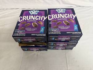 lot 153 image: 6 Packs of Pop-Tarts Crunchy Poppers