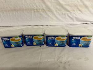 lot 163 image: 4 Packs of Maxwell House French Vanilla Sweetener