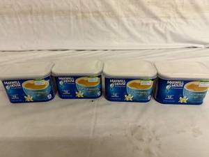 lot 164 image: 4 Packs of Maxwell House French Vanilla Sweetener