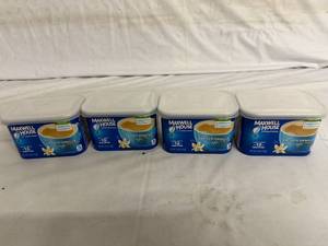 lot 165 image: 4 Packs of Maxwell House French Vanilla Sweetener