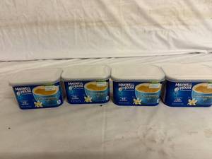 lot 166 image: 4 Packs of Maxwell House French Vanilla Sweetener