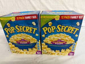lot 169 image: 2 Boxes of Pop-Secret Movie Theater Butter Popcorn