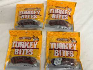 lot 189 image: 4 Bags of Old Wisconsin Turkey Bites