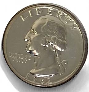 lot 3 image: 1962-P  Gem Proof Washington Quarter  BU Condition