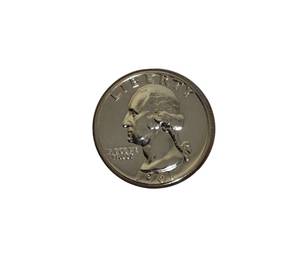 lot 4 image: 1961-P  Gem Proof Washington Quarter   BU Condition