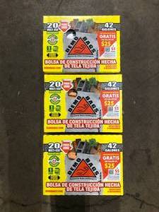 lot 4 image: Lot of  Demobags 42-Gallon Contractor Heavy Duty Trash Bags (20-Count)   Customer Returns See Pictures