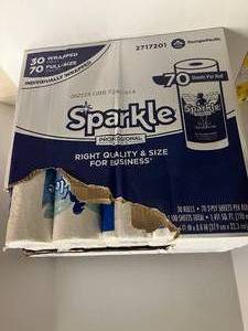 lot 5 image: Sparkle Paper Towels