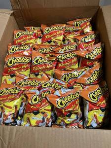 lot 66 image: Cheetos Crunchy Flamin Hot