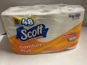 lot 30 image: Scott Comfort Plus Toilet Paper