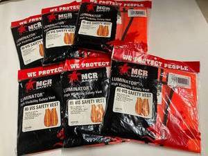 lot 145 image: Hi-Vis Safety Vests