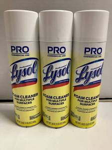 lot 18 image: Lysol Foam Cleaner