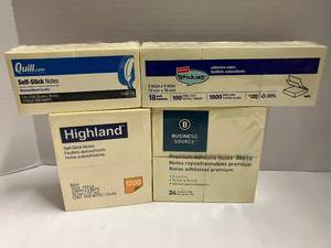 lot 71 image: Yellow Sticky Notes