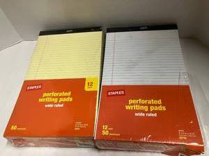 lot 62 image: Writing Pads