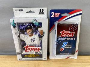 lot 440 image: 2025 Topps Series One Baseball Blaster Box & 2021 NPB 2-Pack - Brand New