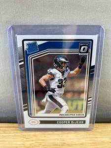 lot 441 image: 2024 Panini Donruss Optic Cooper DeJean Rated Rookie NFL Card - Philadelphia Eagles