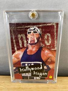 lot 15C image: 1998 Topps WCW nWo Hollywood Hogan Wrestling Trading Card J