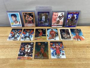 lot 519 image: Basketball Card Lot - USA Womens Team, NBA Stars, Inserts & Parallels J