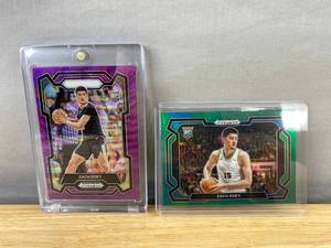 lot 533 image: 2024 Panini Prizm Zach Edey Rookie Card Lot