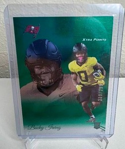 lot 606 image: 2024 Panini Prestige Xtra Points NFL Football Bucky Irving RC Numbered 219299 - Tampa Bay Buccaneers M