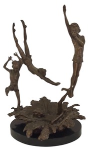 lot 3 image: DR - Mark Hopkins Bronze Sculpture Last One In Limited Edition with COA