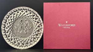 lot 13R image: K - Waterford Crystal 2007 Twelve Days of Christmas Plate with Box and Booklet