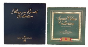 lot 35R image: LR - Set of 2 Bing & Grondahl Collector Plates with Box