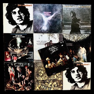 lot 125 image: BR2 - Collection of 10 Vintage Rock Vinyl Records including Steppenwolf, Neil Young, Joe Cocker