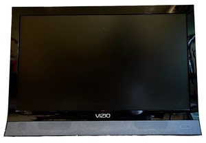 lot 170 image: MBR - 23 Inch Vizio Flat Screen TV with Remote