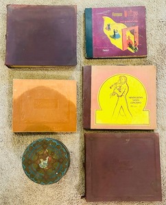 lot 84 image: LR - Collection of Vintage Vinyl Records with Albums