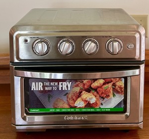 lot 150 image: K - Cuisinart TOA-60 Air Fryer Toaster Oven with Accessories
