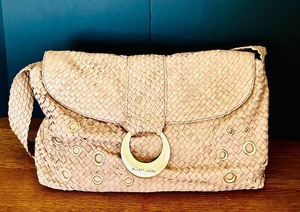 lot 152 image: K - Elliott Lucca Woven Shoulder Bag with Gold Ring Detail