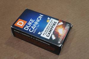 lot 30 image: Duke Cannon 10oz Bar Soap - Campfire