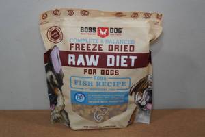 lot 31 image: Boss Dog Freeze Dried Dog Treats - Fish Recipe