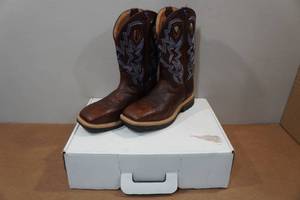 lot 132 image: Twisted X Mens Western Work Boots - Size 9EE