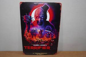 lot 176 image: Novelty Metal Sign - Terrifier