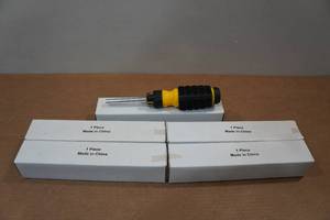 lot 250 image: 5 Multi Bit Screwdriver Sets