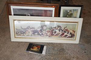 lot 16 image: Assorted Art - Kimberly Sadler High Buttons, Dogs and Cats