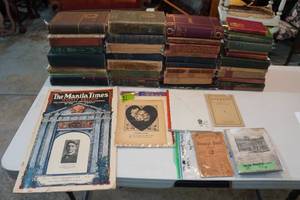lot 20 image: Books - Many Antiques, 1897 Receipt Book