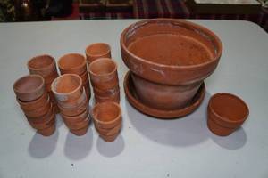lot 143 image: Terracotta Pots
