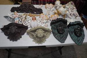 lot 155 image: Assorted Angel Wall Dcor